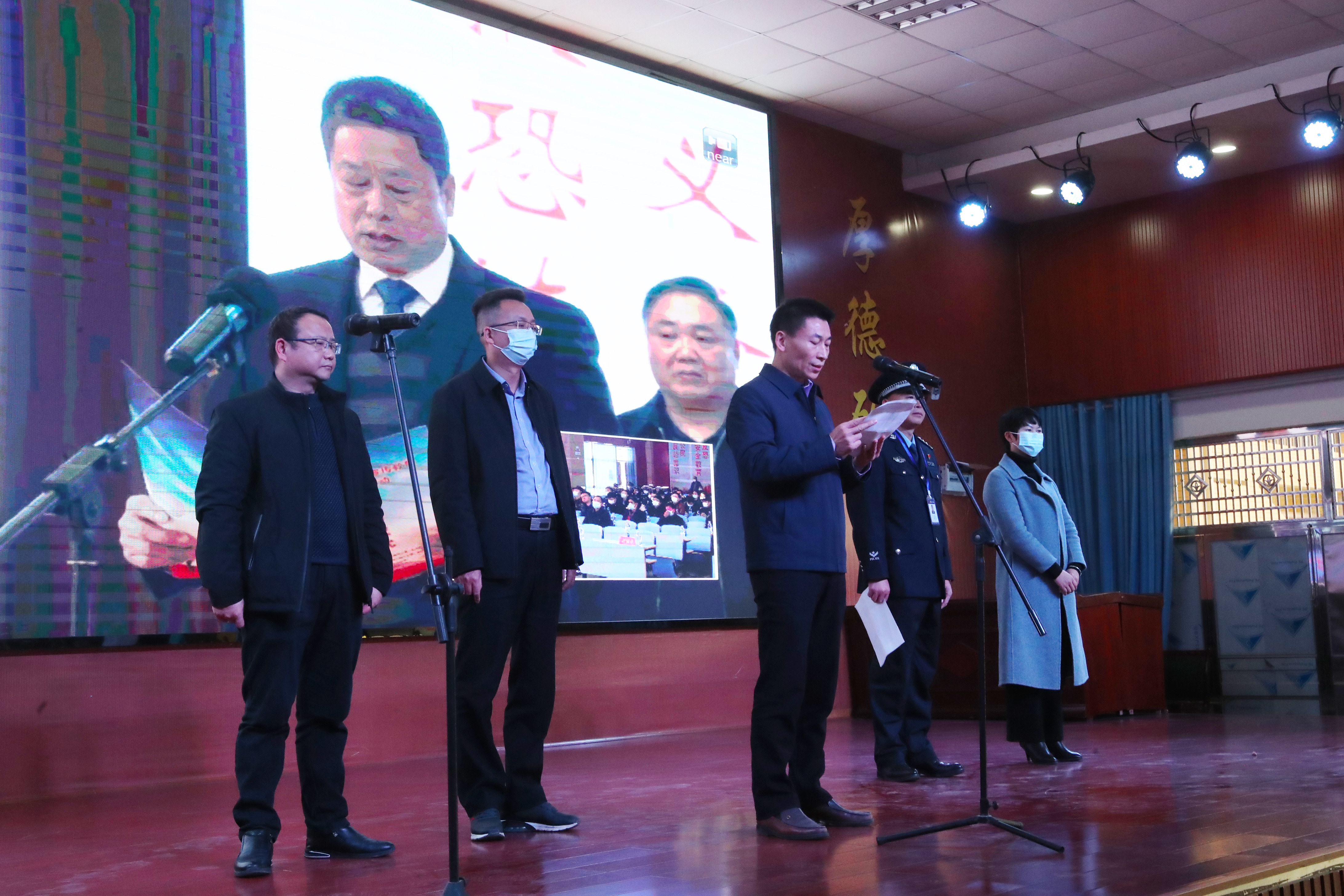湖南新田：反恐宣传进校园 守护师生保平安5.JPG